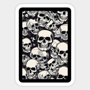 Cool Skull pattern Sticker